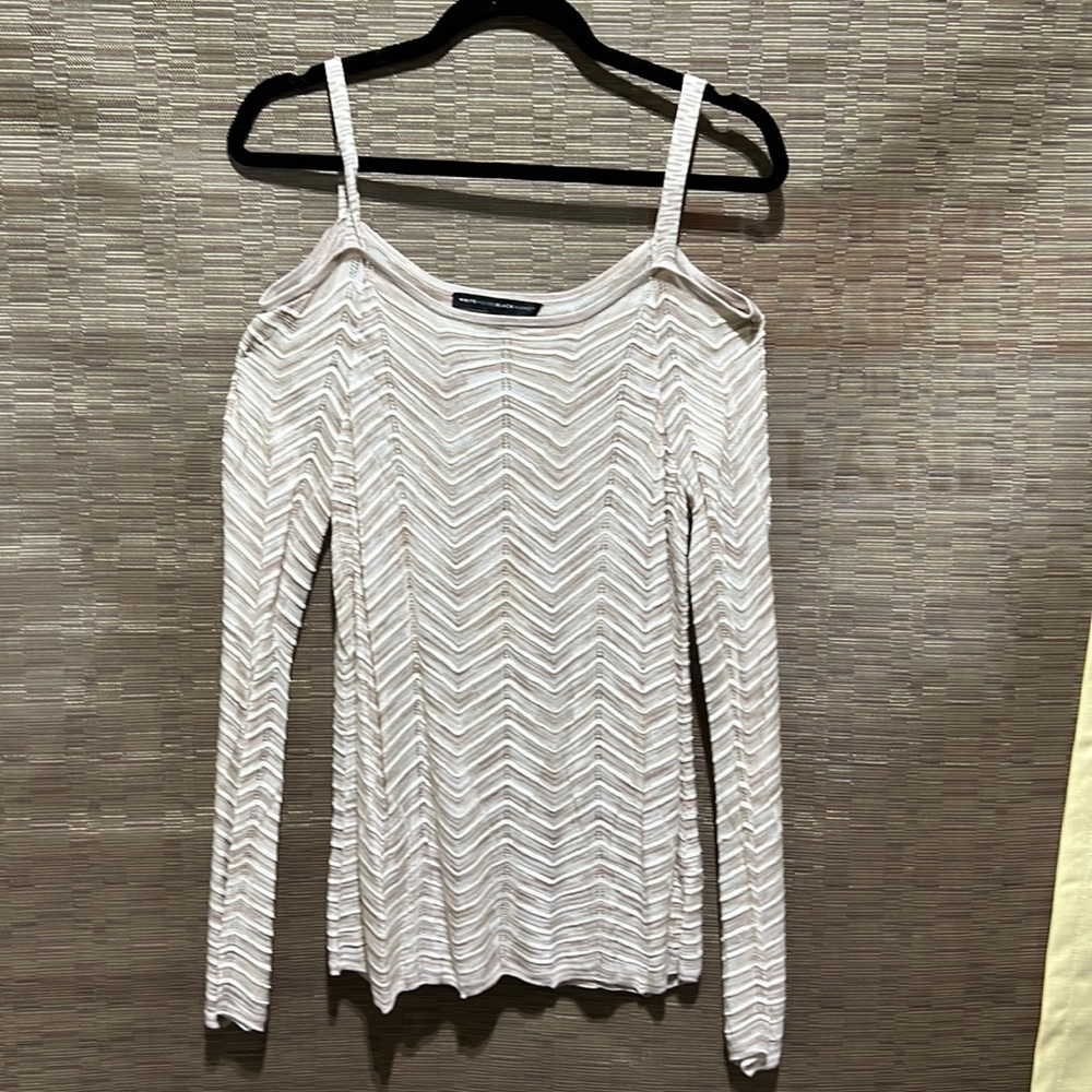 Women off the shoulder light weight sweater top